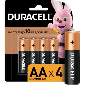 Батарейка DURACELL LR6-4BL BASIC